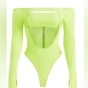 Mugler x H&M cutout bodysuit